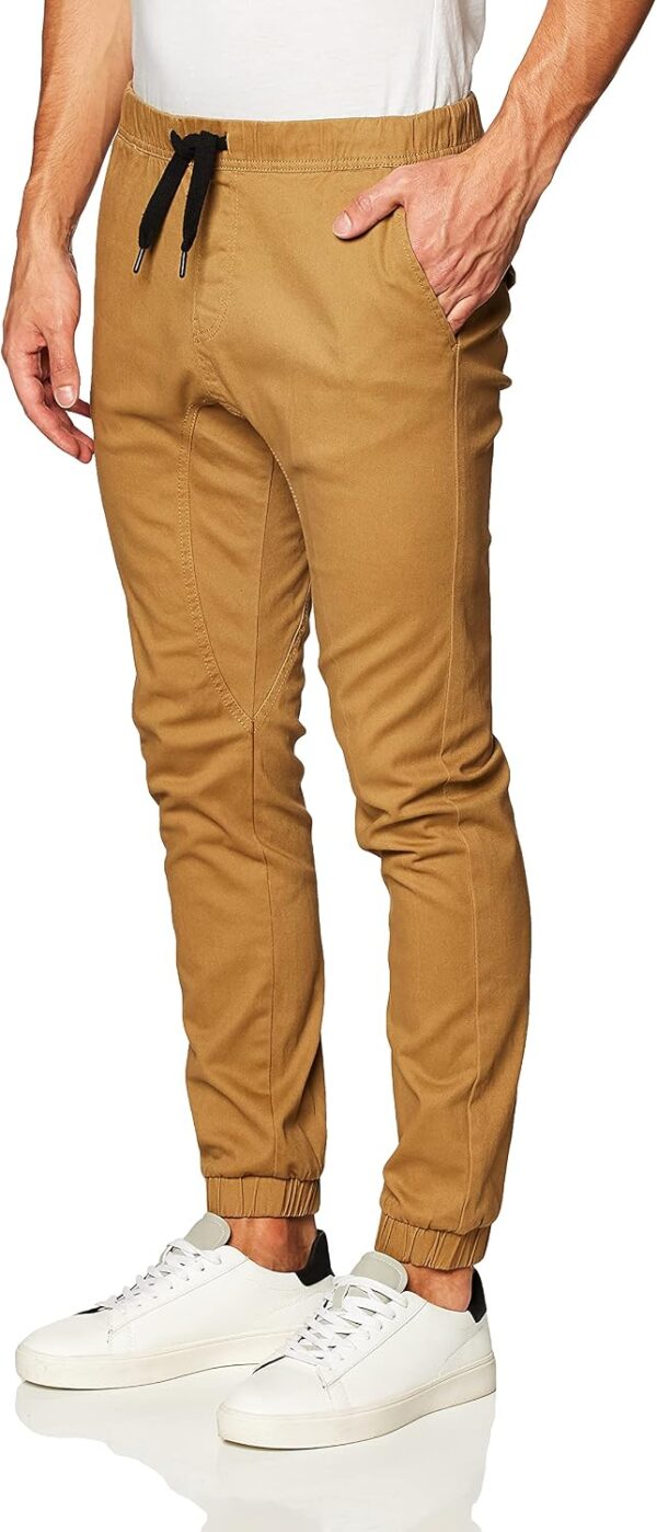 Men's Basic Stretch Twill Jogger Pants-Reg and Big & Tall Sizes