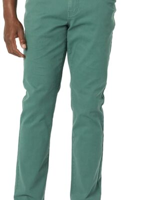 Men's Athletic-Fit Pants, 5-Pocket Stretch Twill Work, Big & Tall