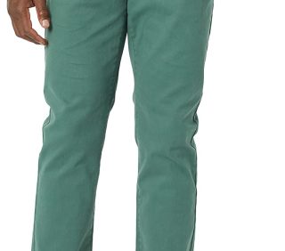 Men's Athletic-Fit Pants, 5-Pocket Stretch Twill Work, Big & Tall