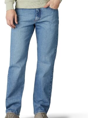 Men's Regular Fit Straight Leg Jean