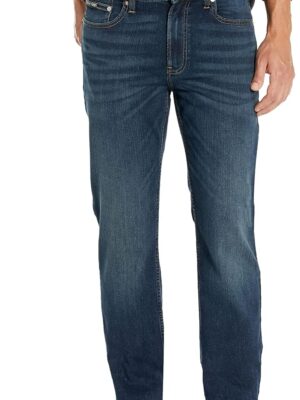 Men's Straight High Stretch Jeans