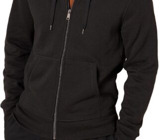 Men's Full-Zip Fleece Hoodie (Available in Big & Tall)