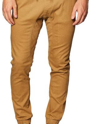 Men's Basic Stretch Twill Jogger Pants-Reg and Big & Tall Sizes